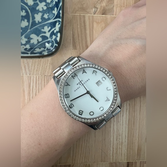 Marc By Marc Jacobs ladies Henry MBM3044 Stainless Steel watch NEW BATTERY main image 7